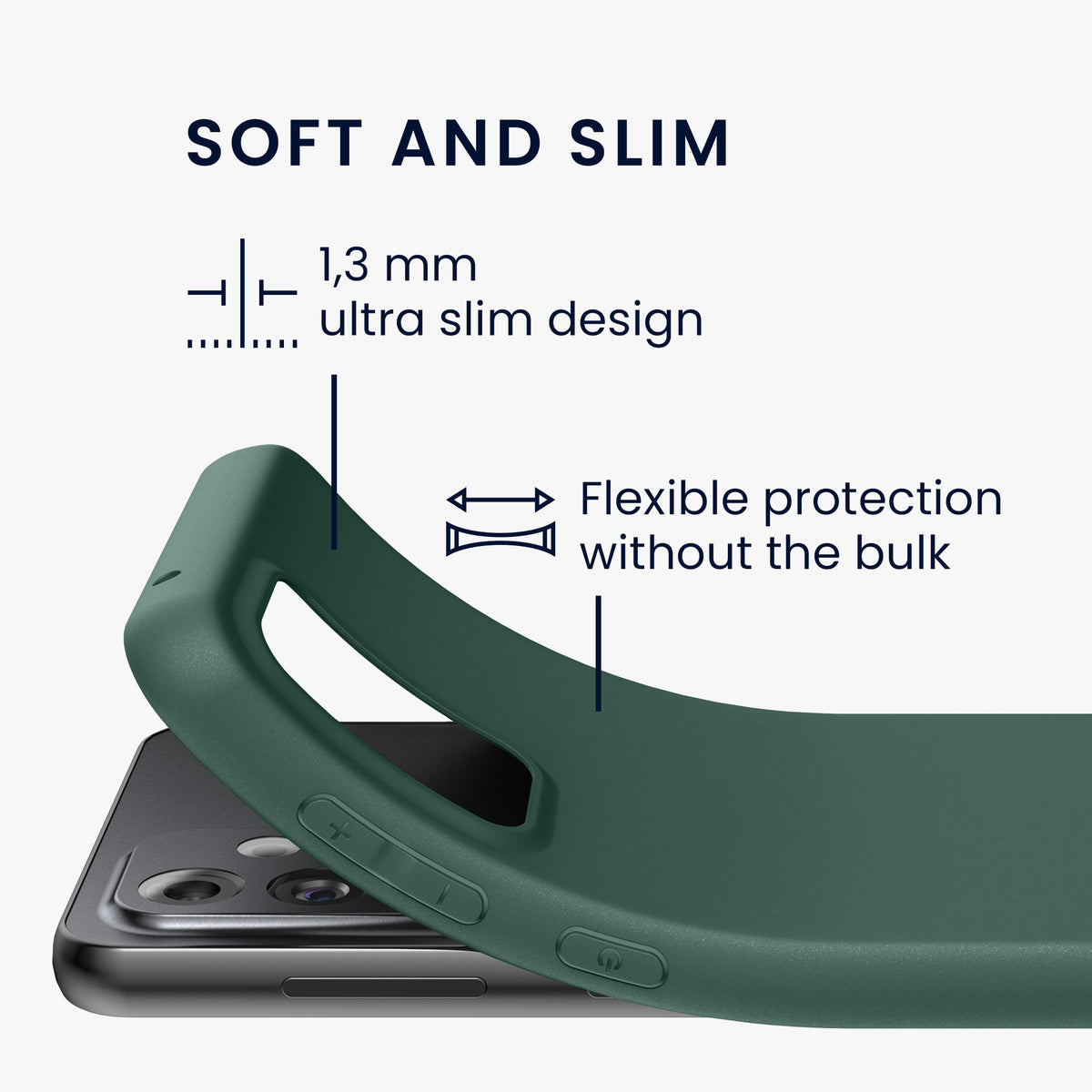kwmobile Cell Phone Case for Samsung Galaxy A33 5G Case - Wireless Charging - Protective Cover