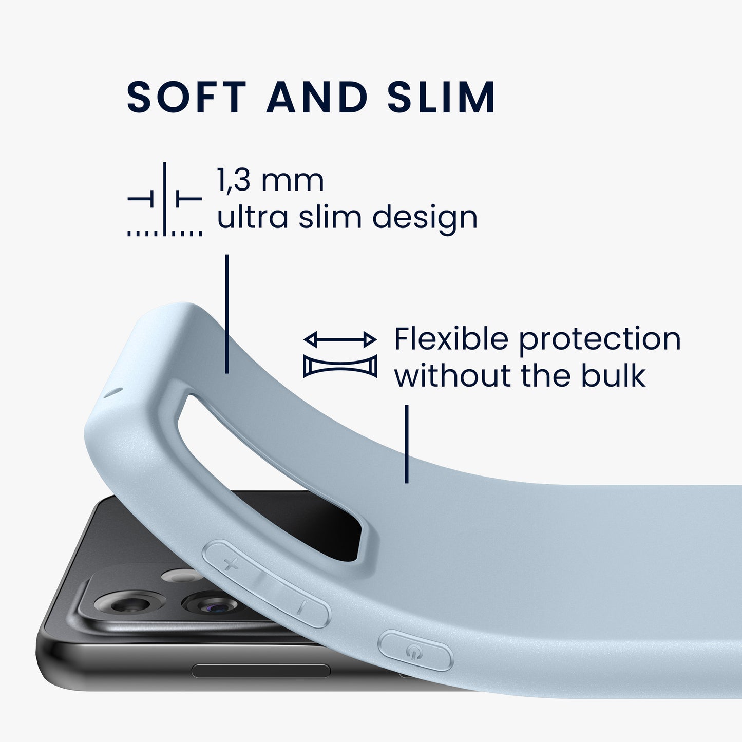 kwmobile Cell Phone Case for Samsung Galaxy A33 5G Case - Wireless Charging - Protective Cover