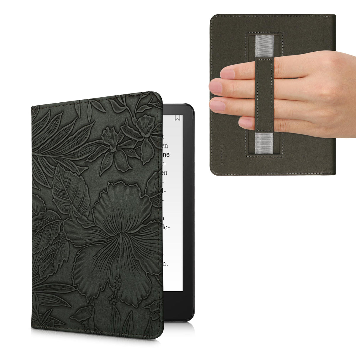 Flip Case with Hand Strap for Kindle Paperwhite 11th Generation 2021 Just One More Chapter