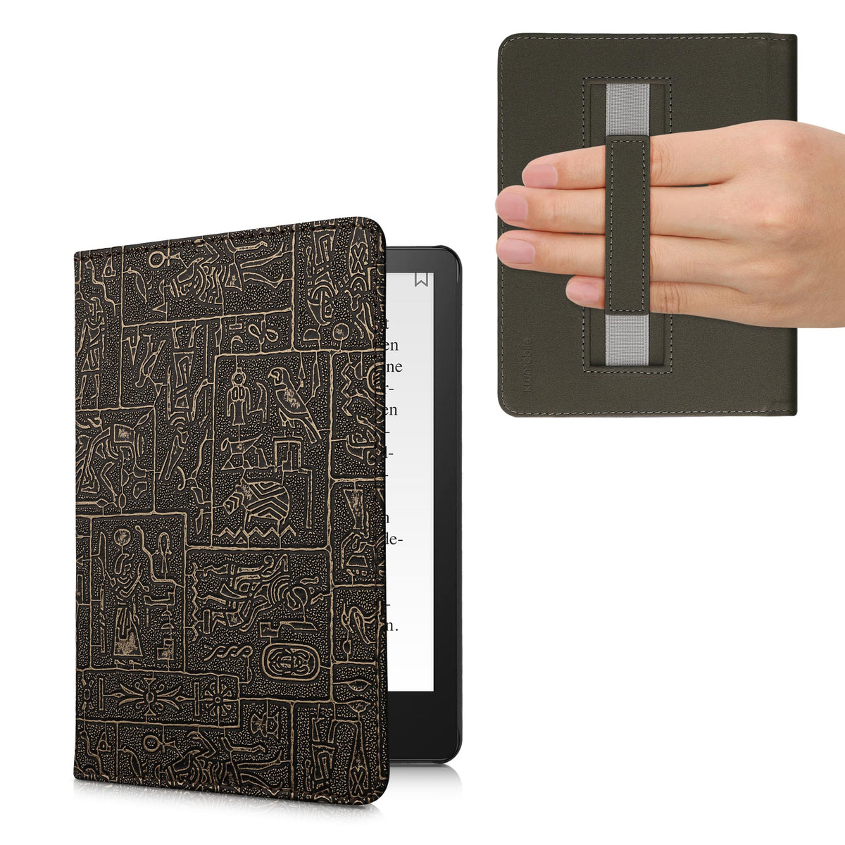 Flip Case with Hand Strap for Kindle Paperwhite 11th Generation 2021 Just One More Chapter