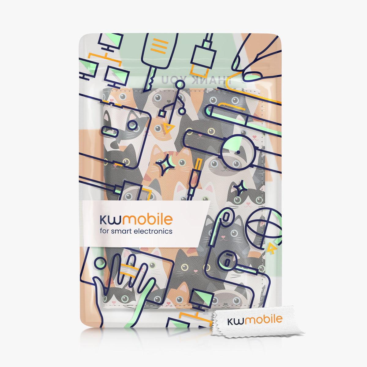 Flip Case with Hand Strap for Kindle Paperwhite 11th Generation 2021 Just One More Chapter