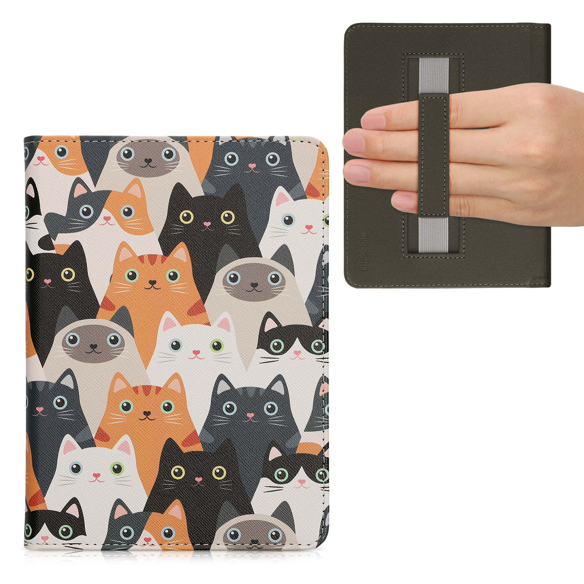 Flip Case with Hand Strap for Kindle Paperwhite 11th Generation 2021 Just One More Chapter