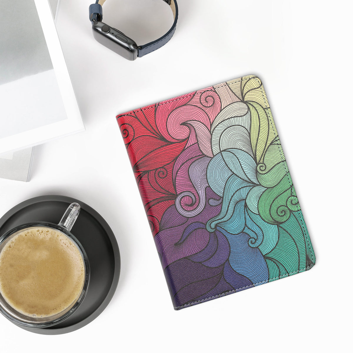 Flip Case with Hand Strap for Kindle Paperwhite 11th Generation 2021 Just One More Chapter