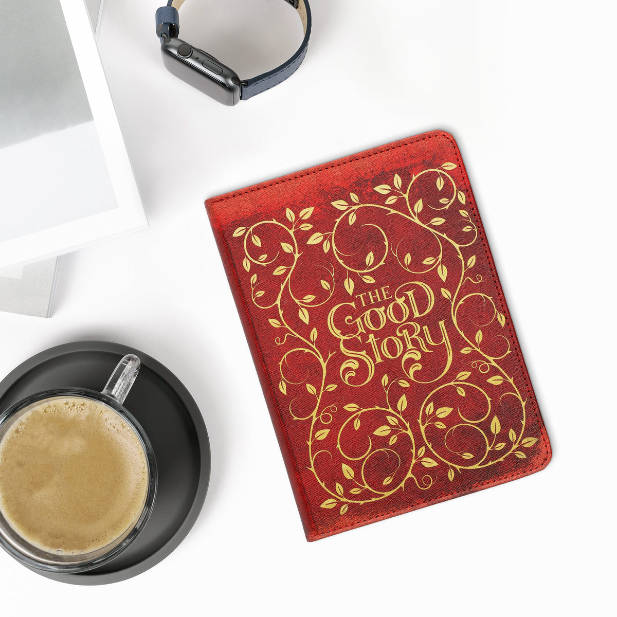 Flip Case with Hand Strap for Kindle Paperwhite 11th Generation 2021 Just One More Chapter