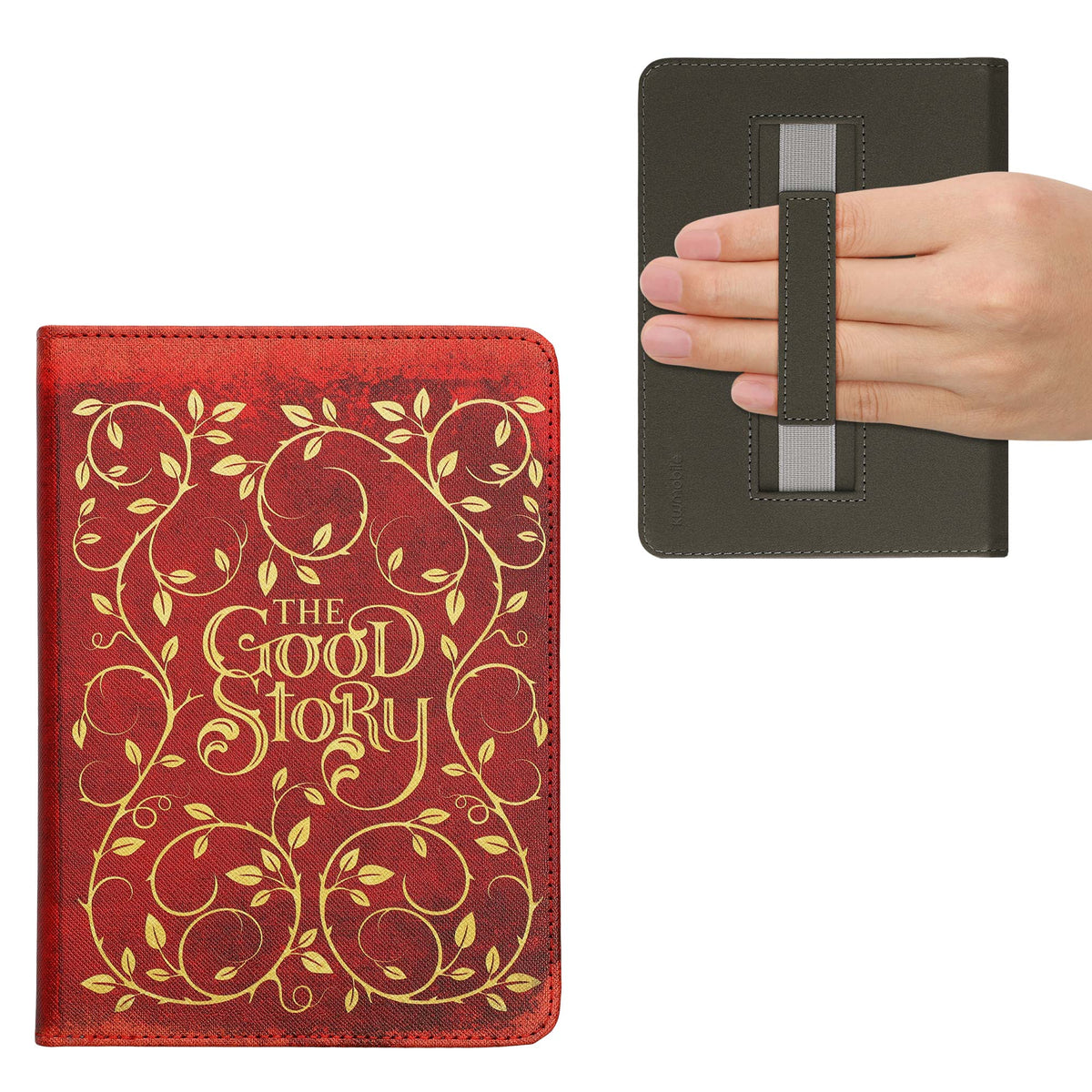 Flip Case with Hand Strap for Kindle Paperwhite 11th Generation 2021 Just One More Chapter