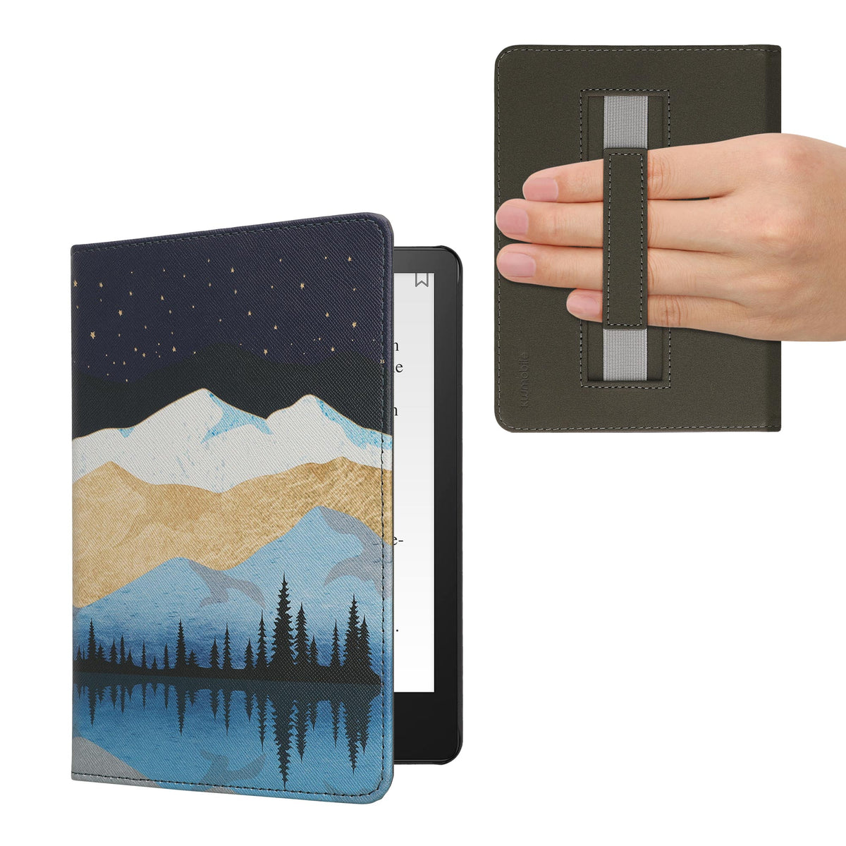 Flip Case with Hand Strap for Kindle Paperwhite 11th Generation 2021 Just One More Chapter