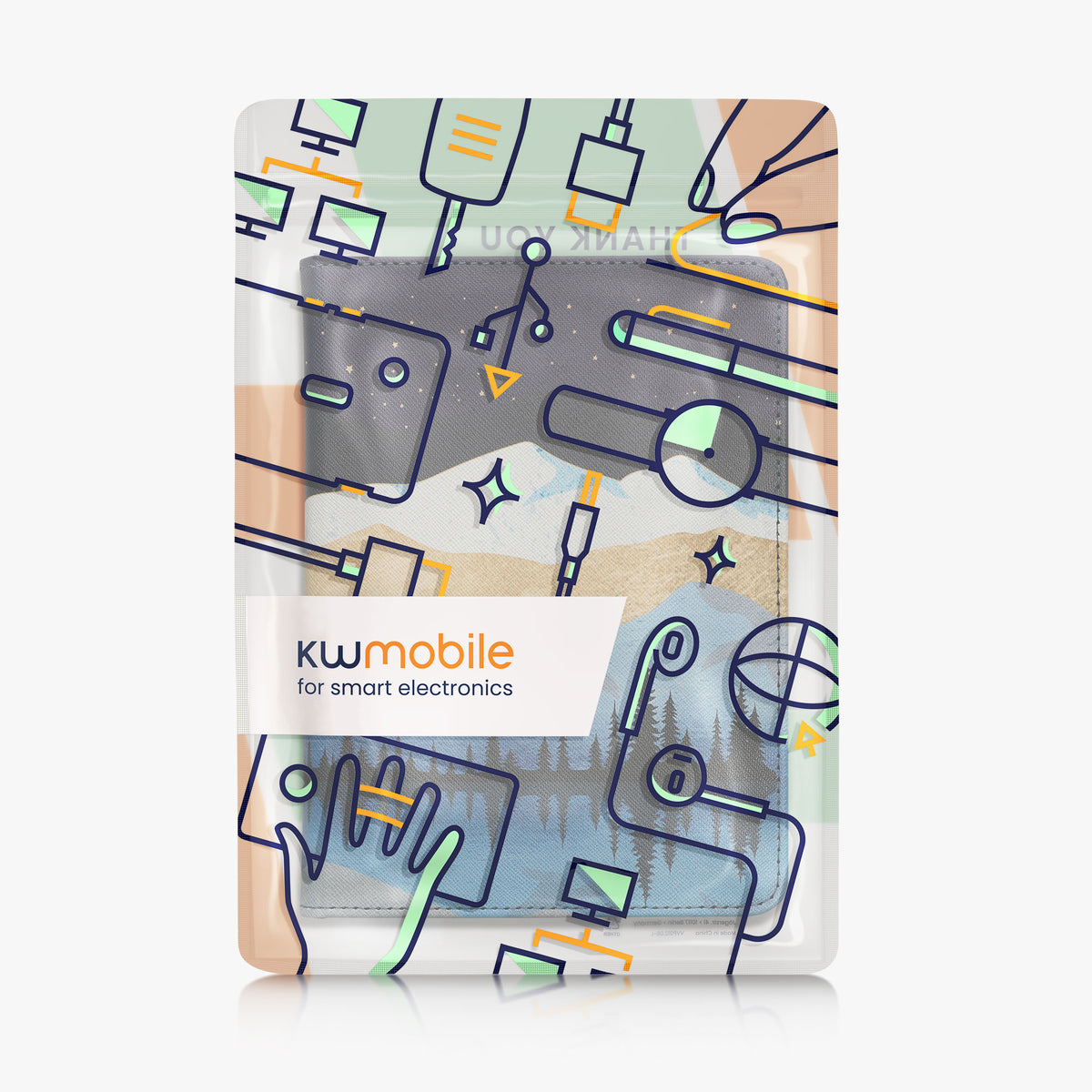 Flip Case with Hand Strap for Kindle Paperwhite 11th Generation 2021 Just One More Chapter