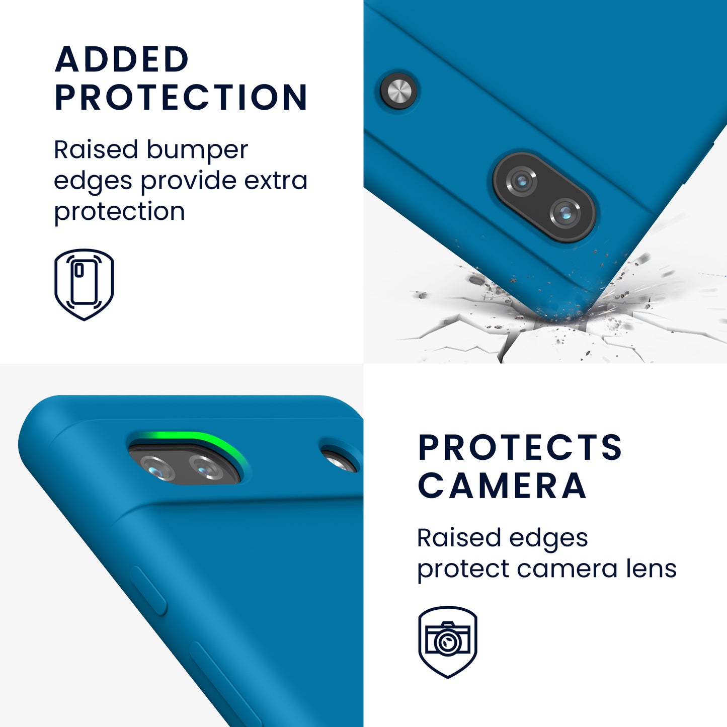 kwmobile Phone Case for Google Pixel 6a Case Wireless Charging