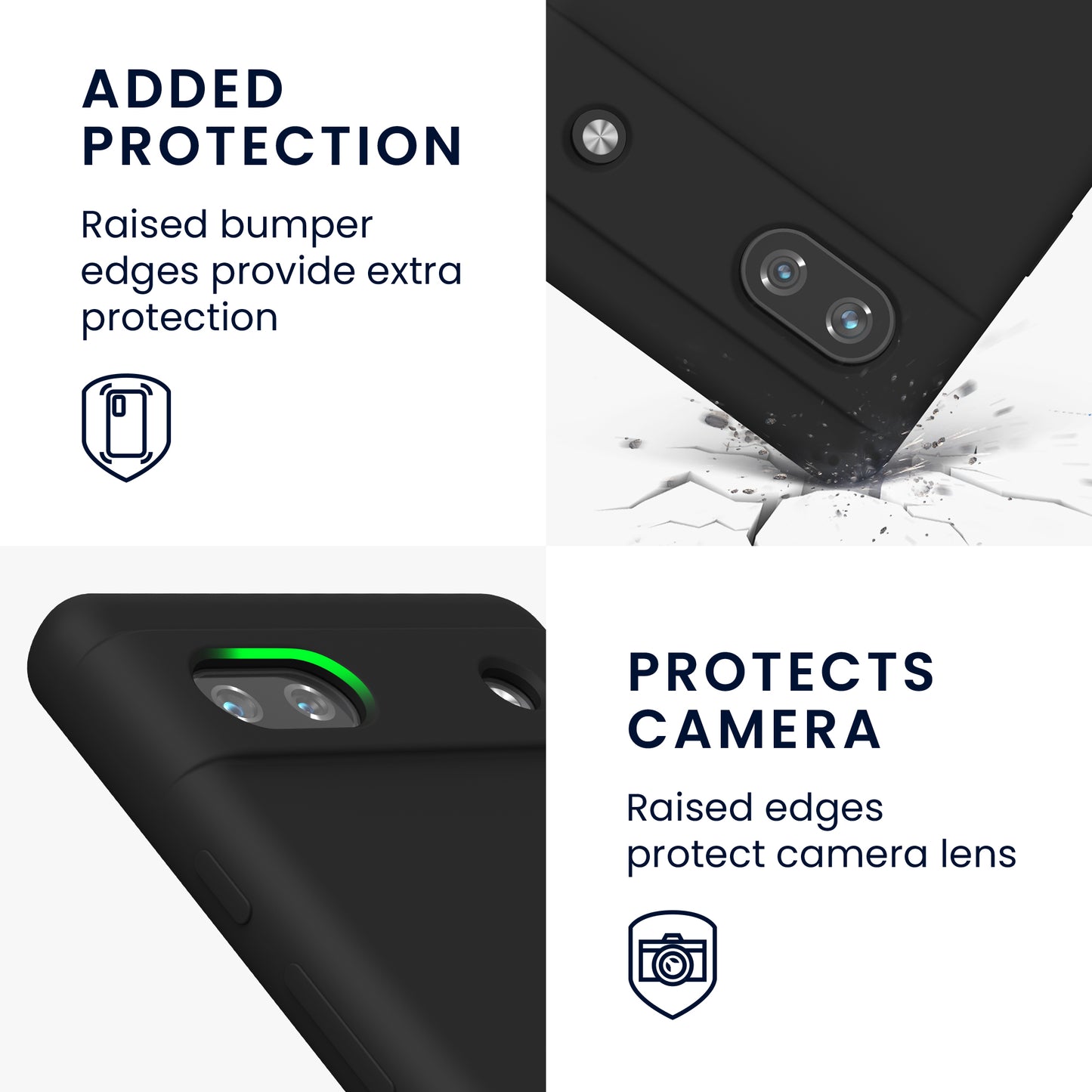kwmobile Phone Case for Google Pixel 6a Case Wireless Charging