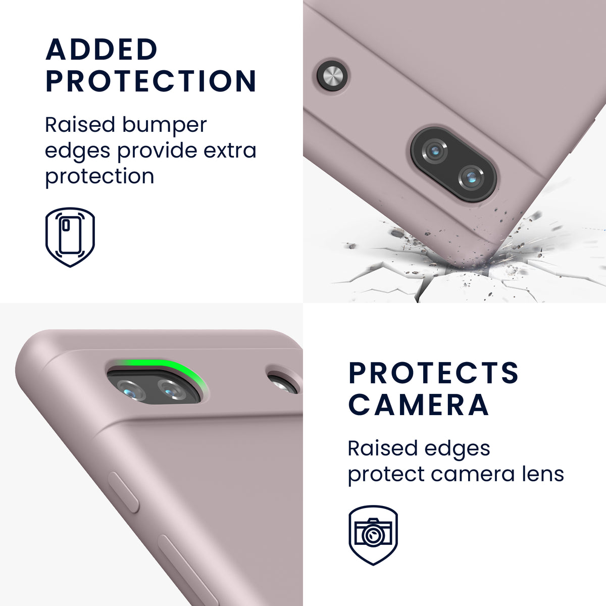kwmobile Phone Case for Google Pixel 6a Case Wireless Charging