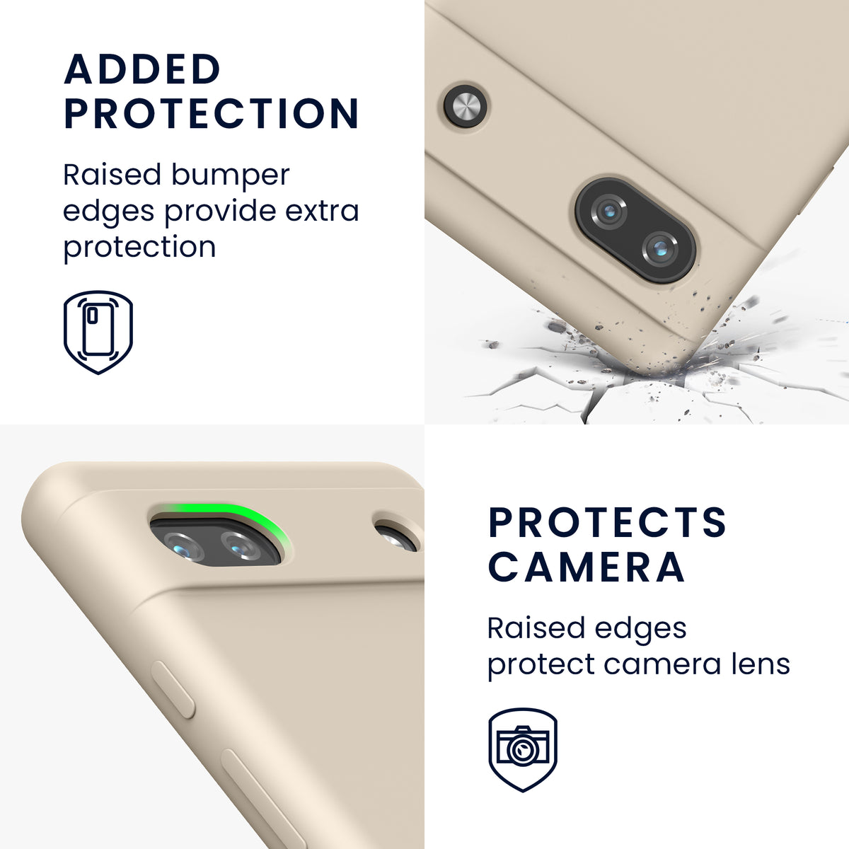 kwmobile Phone Case for Google Pixel 6a Case Wireless Charging