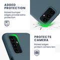 Rubberized Silicone Phone Case for Samsung Galaxy M23 5G