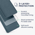 Rubberized Silicone Phone Case for Samsung Galaxy M23 5G