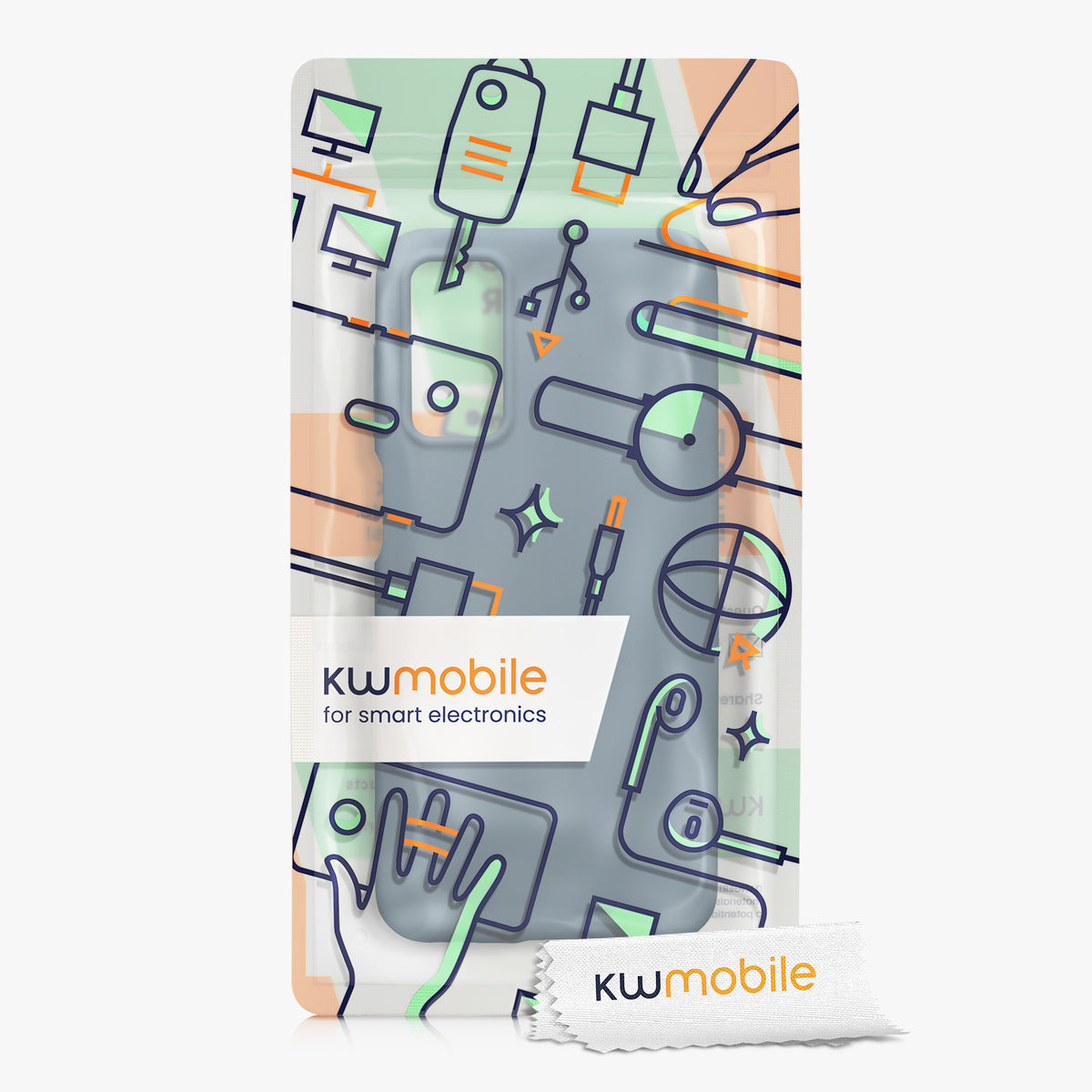 Rubberized Silicone Phone Case for Samsung Galaxy M23 5G
