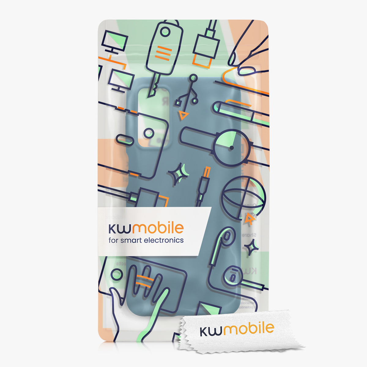 Rubberized Silicone Phone Case for Samsung Galaxy M23 5G
