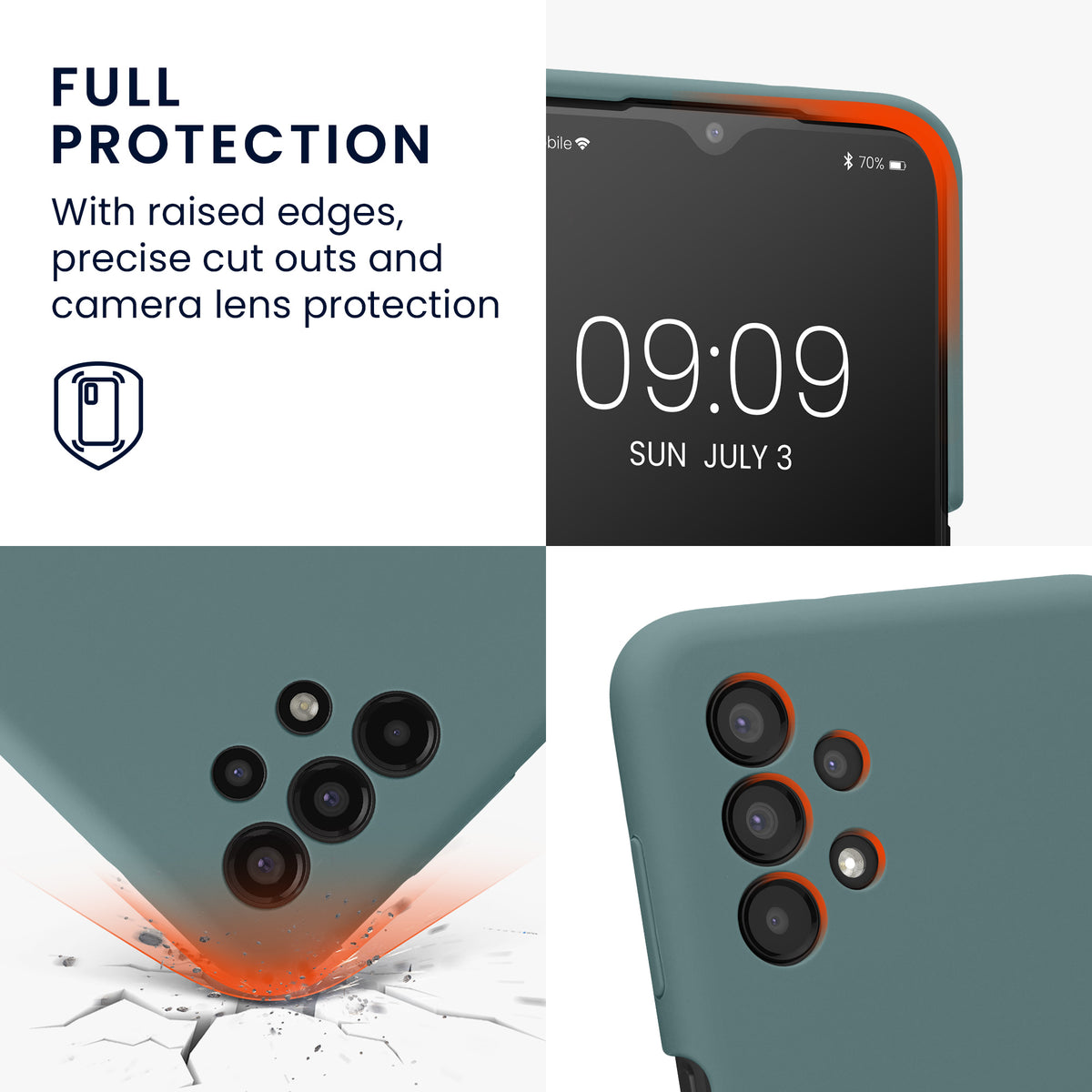 Samsung Galaxy A13 4G Rubberized Phone Case