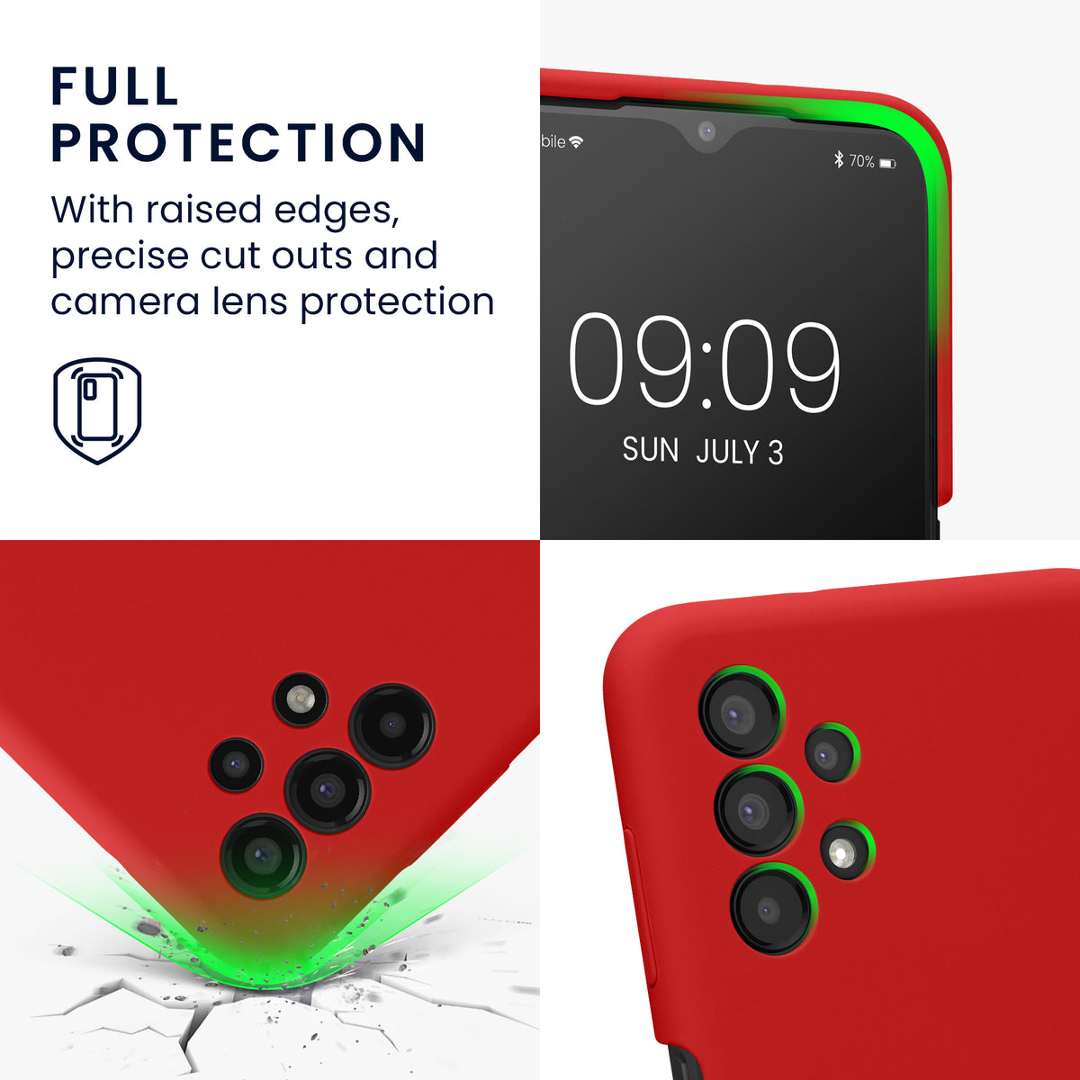 Samsung Galaxy A13 4G Rubberized Phone Case