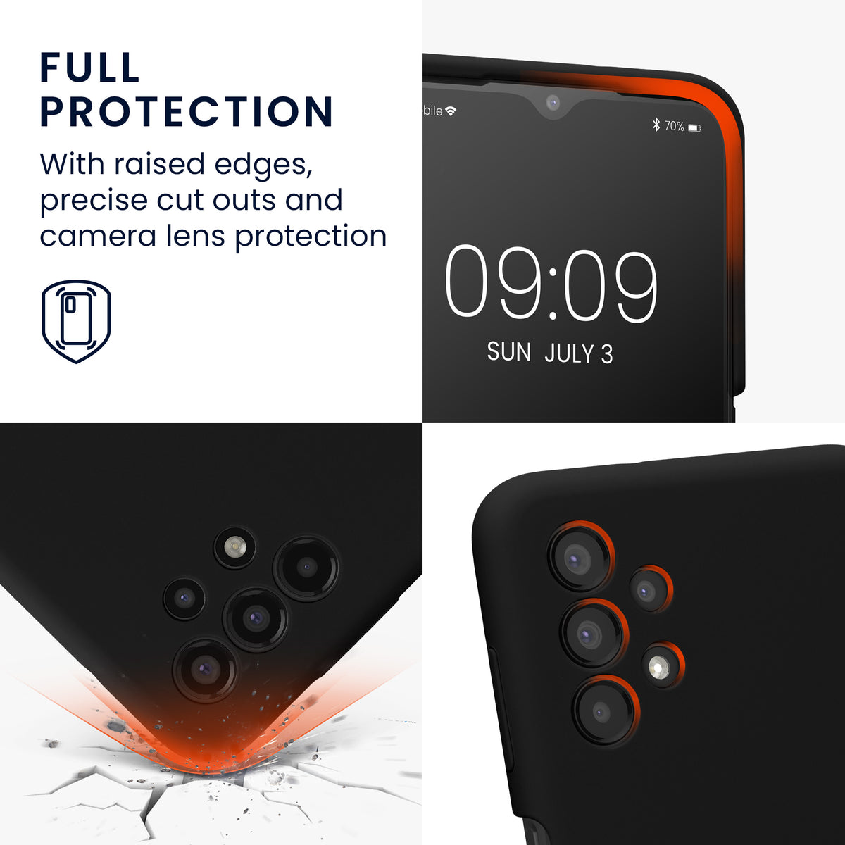 Samsung Galaxy A13 4G Rubberized Phone Case