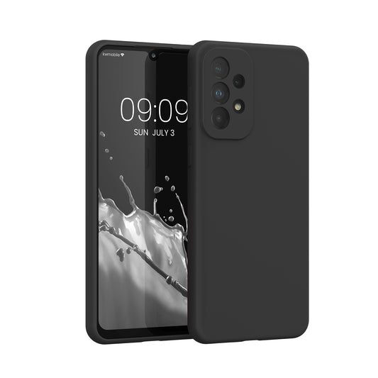 kwmobile Phone Case for Samsung Galaxy A33 5G - Silicone Case - Wireless Charging - Protective Cover