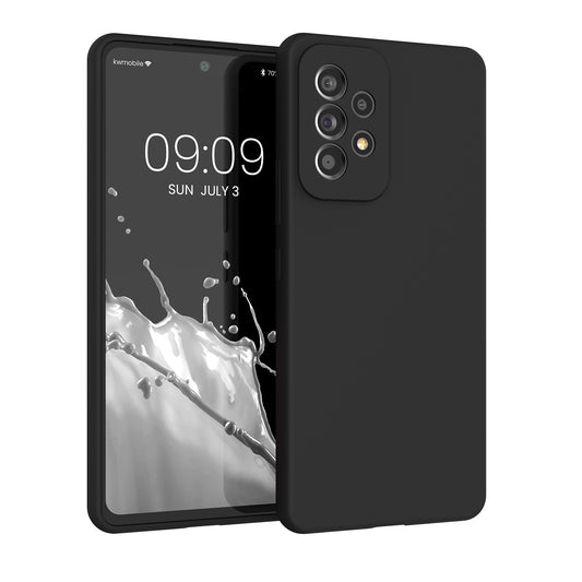 kwmobile Phone Case for Samsung Galaxy A53 5G - Silicone Case - Wireless Charging - Protective Cover