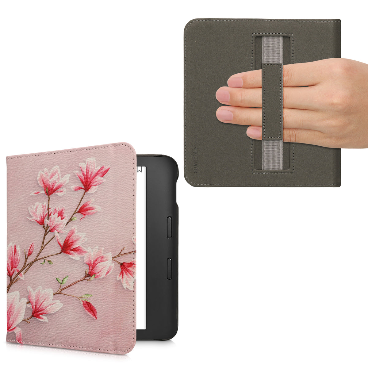 Kobo Libra 2 eReader Flip Case with Auto Sleep and Hand Strap
