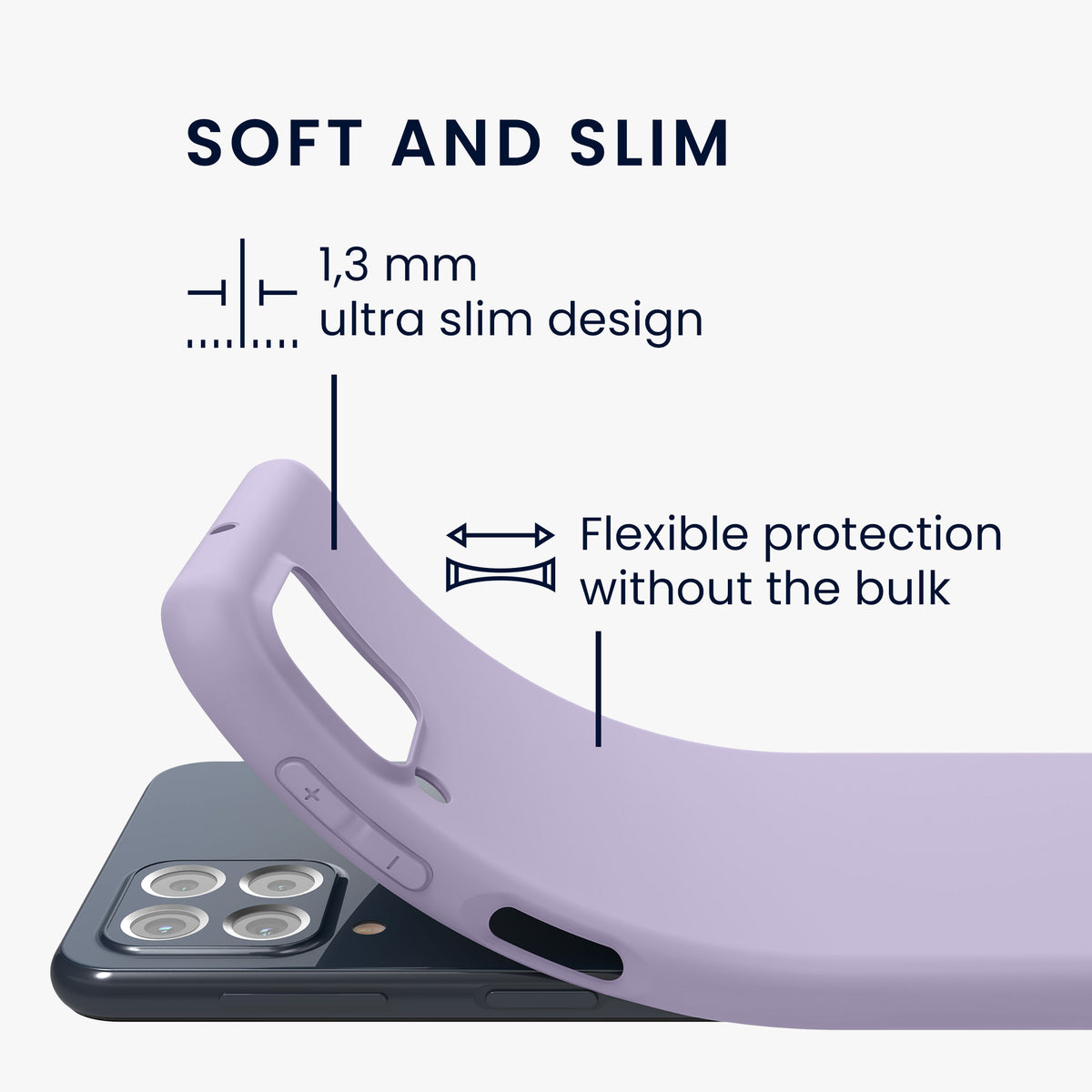 TPU Case for Samsung Galaxy M53 5G in Black