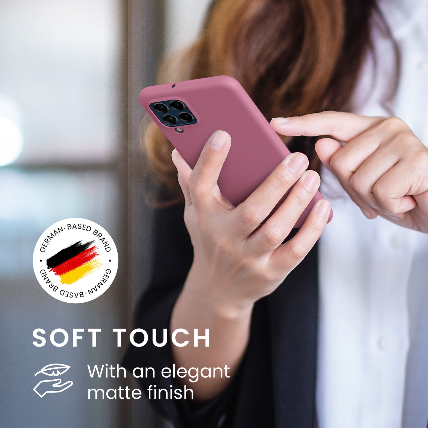 TPU Case for Samsung Galaxy M53 5G in Black