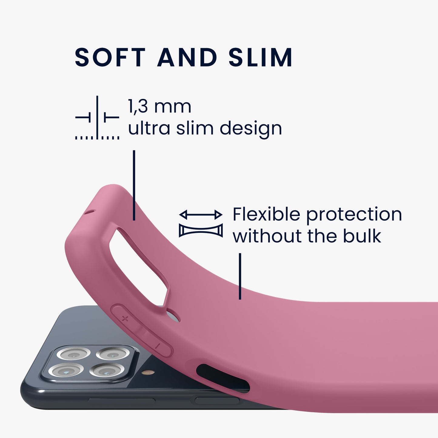 TPU Case for Samsung Galaxy M53 5G in Black