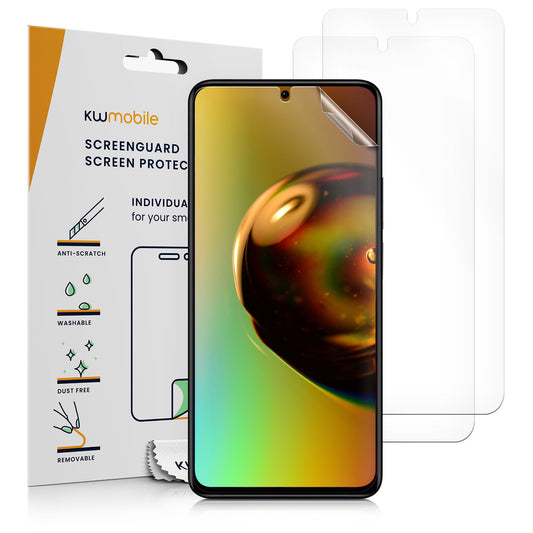 kwmobile 3x Folie matt kompatibel mit Xiaomi Redmi Note 11 / Note 11S - Displayschutzfolie Schutzfolie - Displayschutz Displayfolie entspiegelt Matt Transparent  