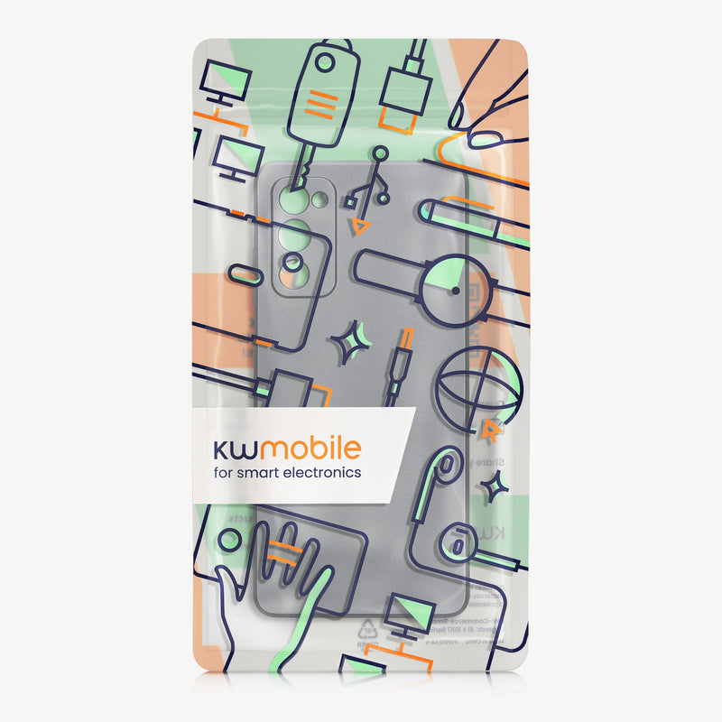Samsung Galaxy S20 FE Silicone Phone Case Metallic Grey