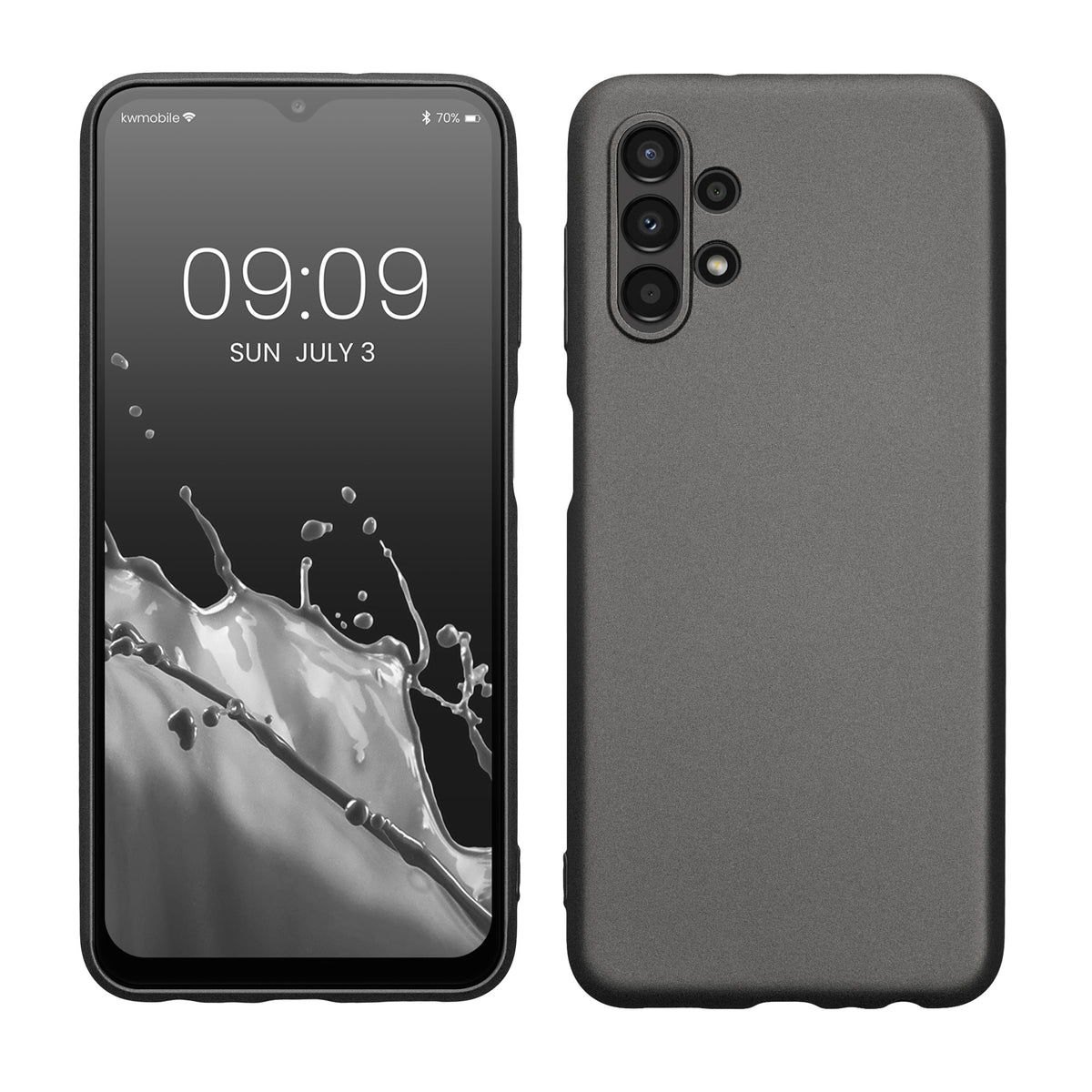 Samsung Galaxy A13 4G Silicone Phone Case Metallic