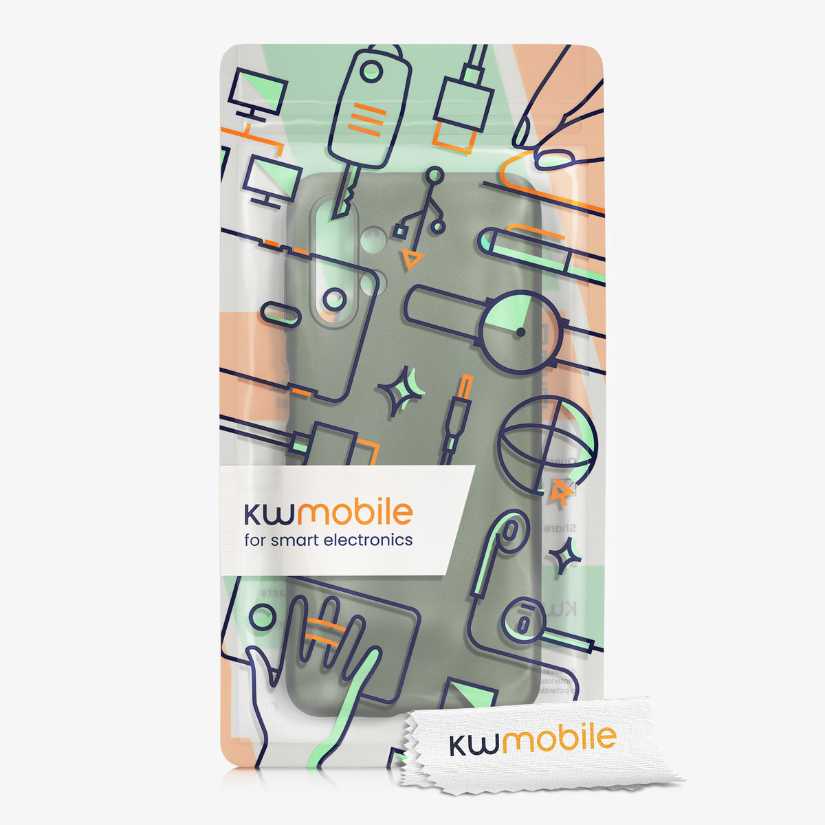 Samsung Galaxy A13 4G Silicone Phone Case Metallic