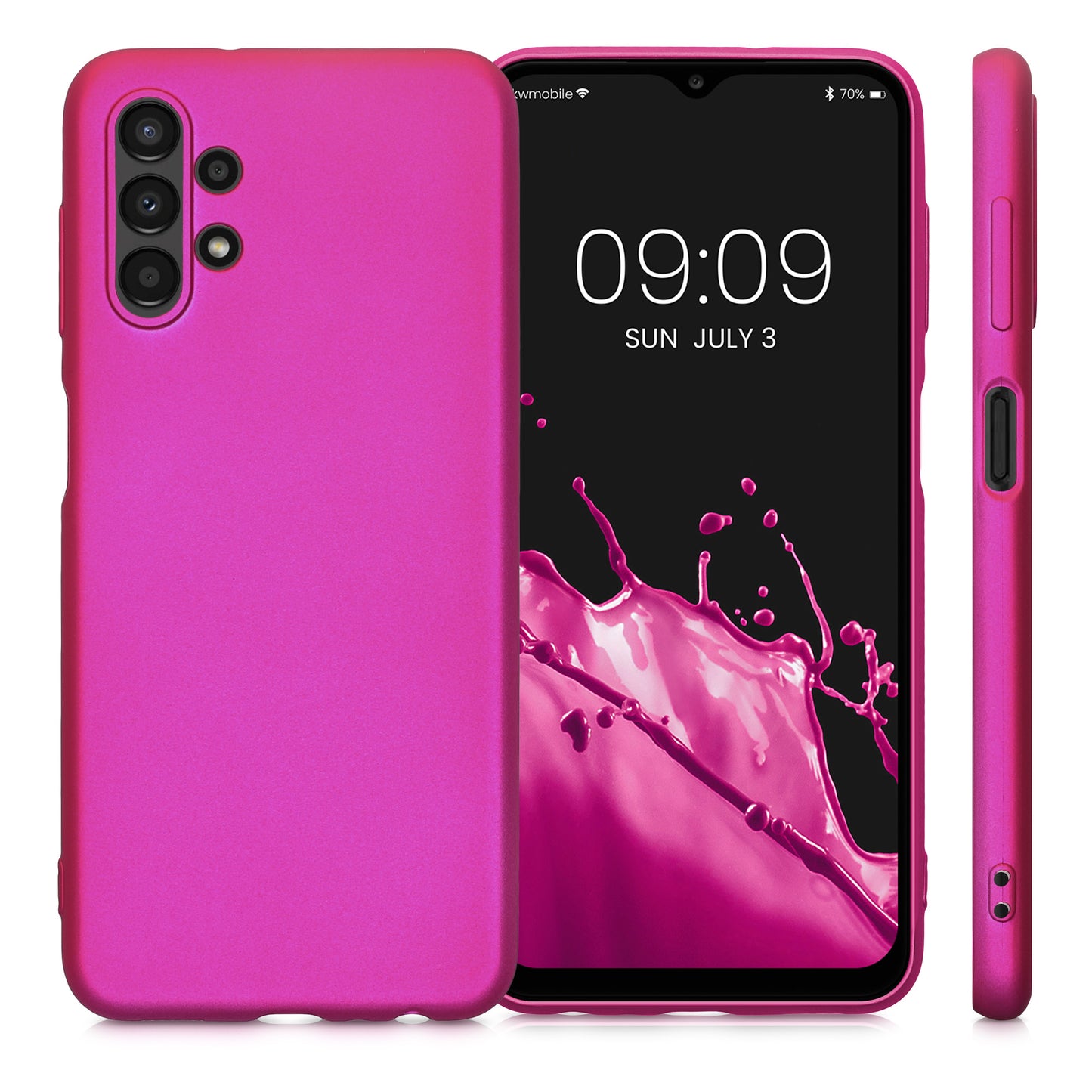 Samsung Galaxy A13 4G Silicone Phone Case Metallic