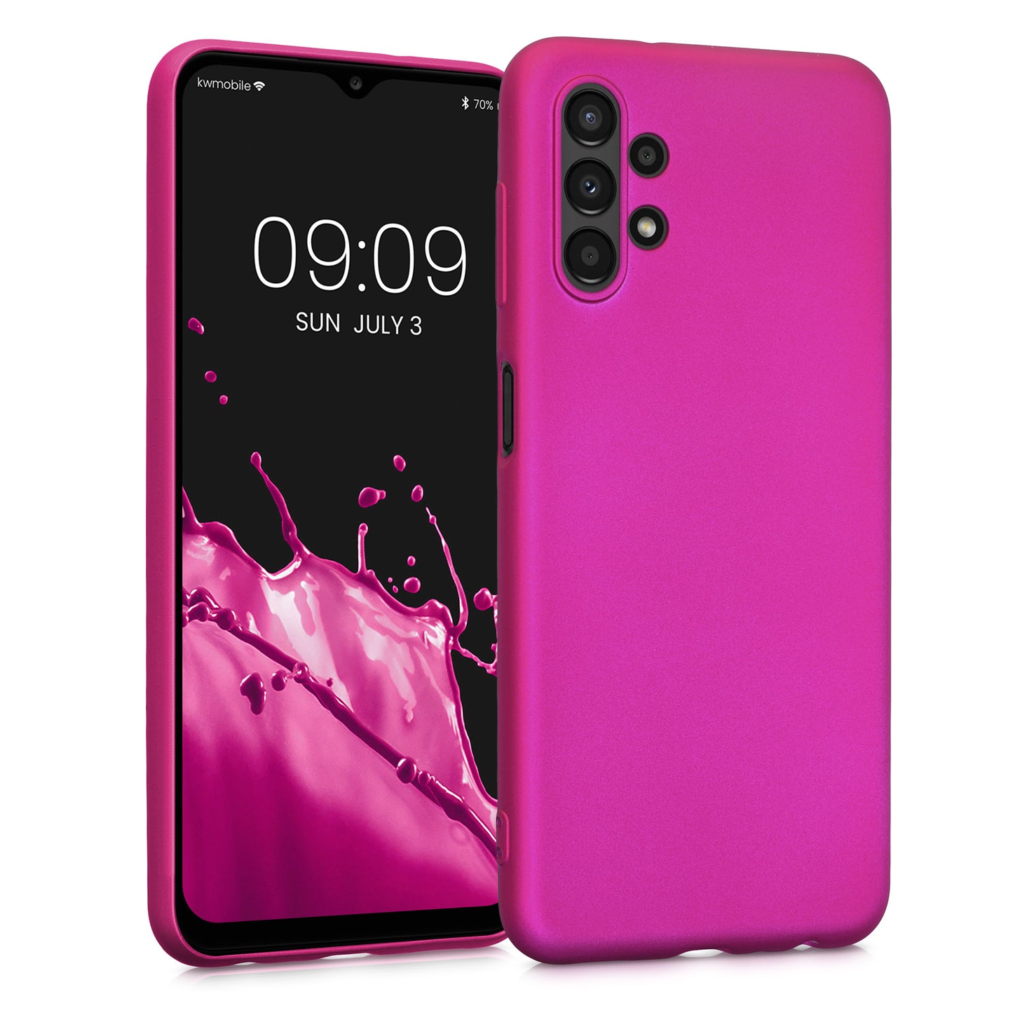 Samsung Galaxy A13 4G Silicone Phone Case Metallic
