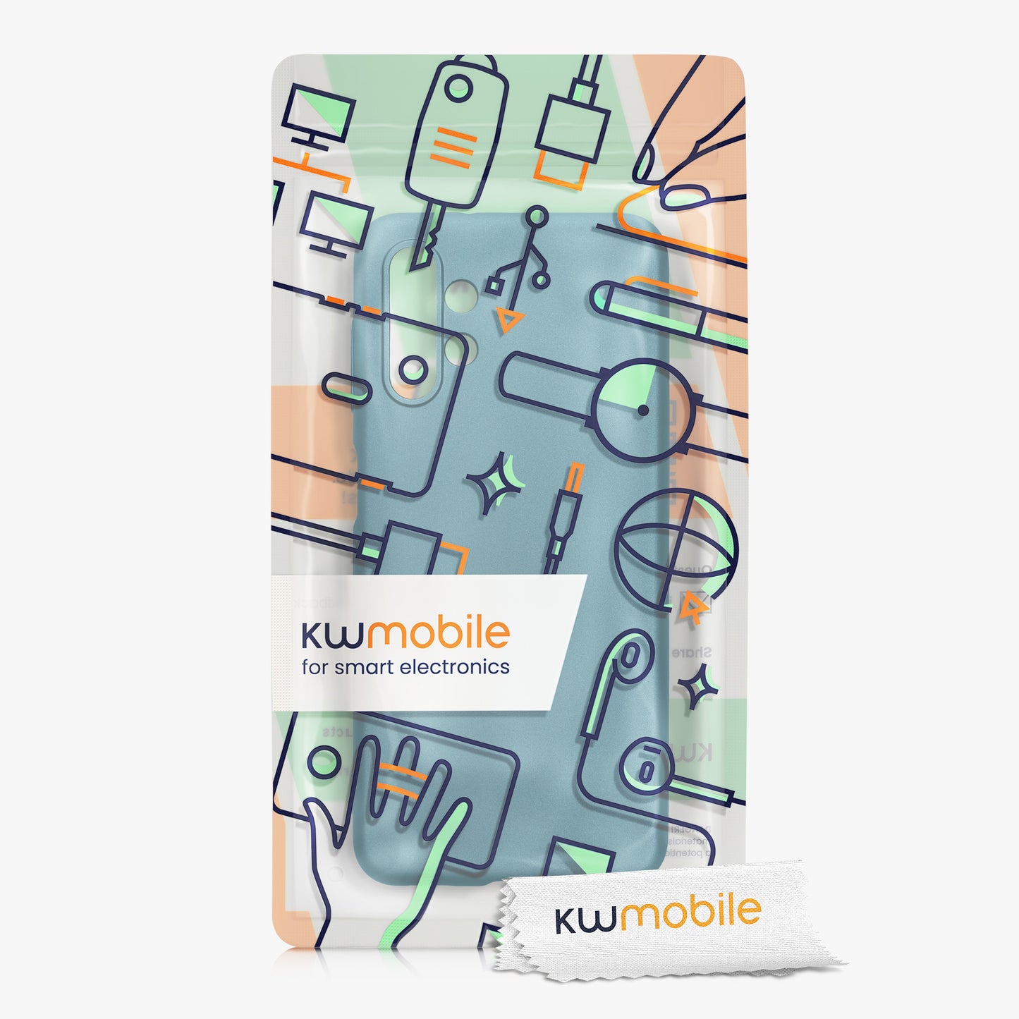 Samsung Galaxy A13 4G Silicone Phone Case Metallic