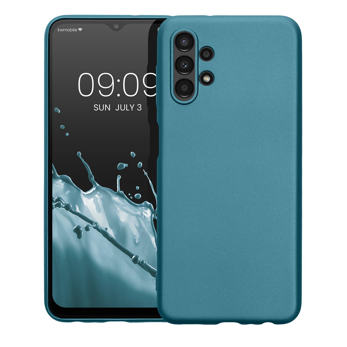 Samsung Galaxy A13 4G Silicone Phone Case Metallic