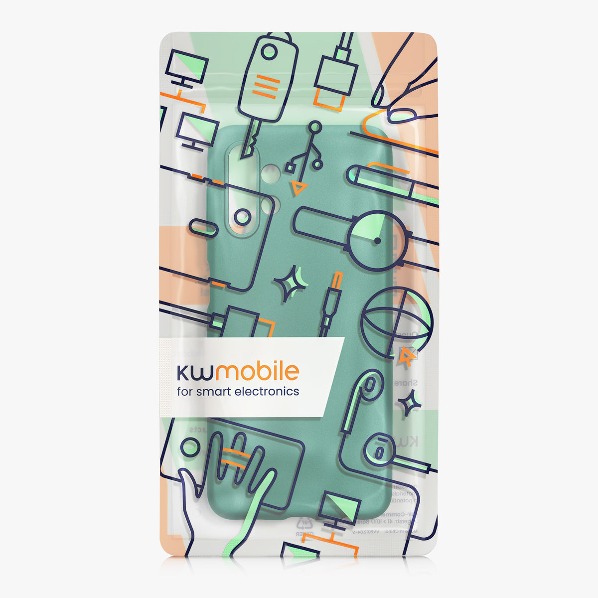 Samsung Galaxy A13 4G Silicone Phone Case Metallic