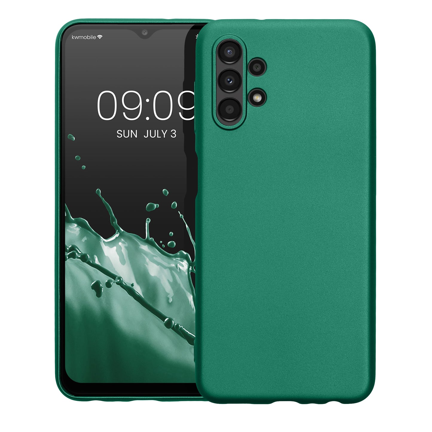 Samsung Galaxy A13 4G Silicone Phone Case Metallic