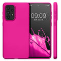 Samsung Galaxy A33 5G Silicone Phone Case Metallic Pink