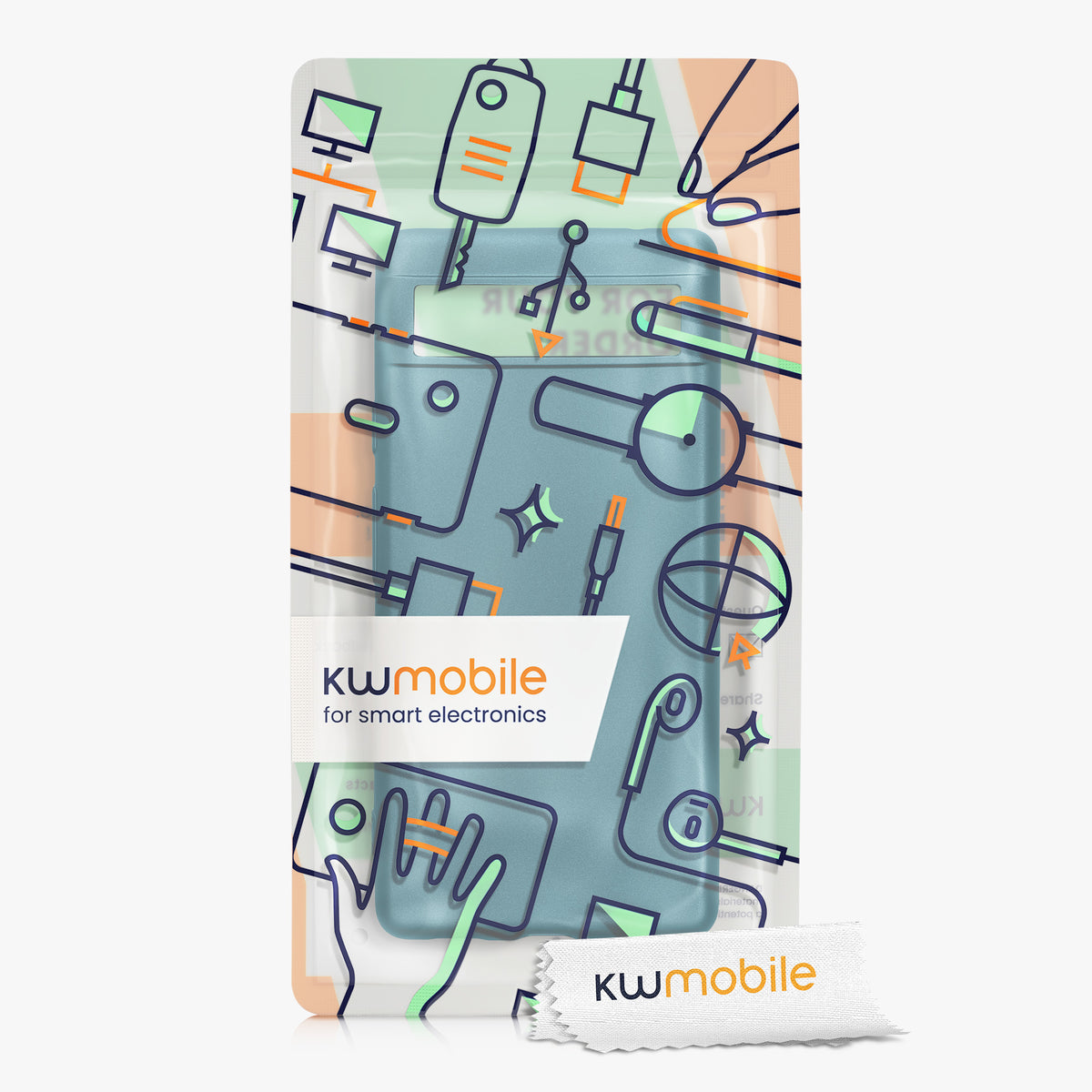 Google Pixel 6a Metallic Phone Case