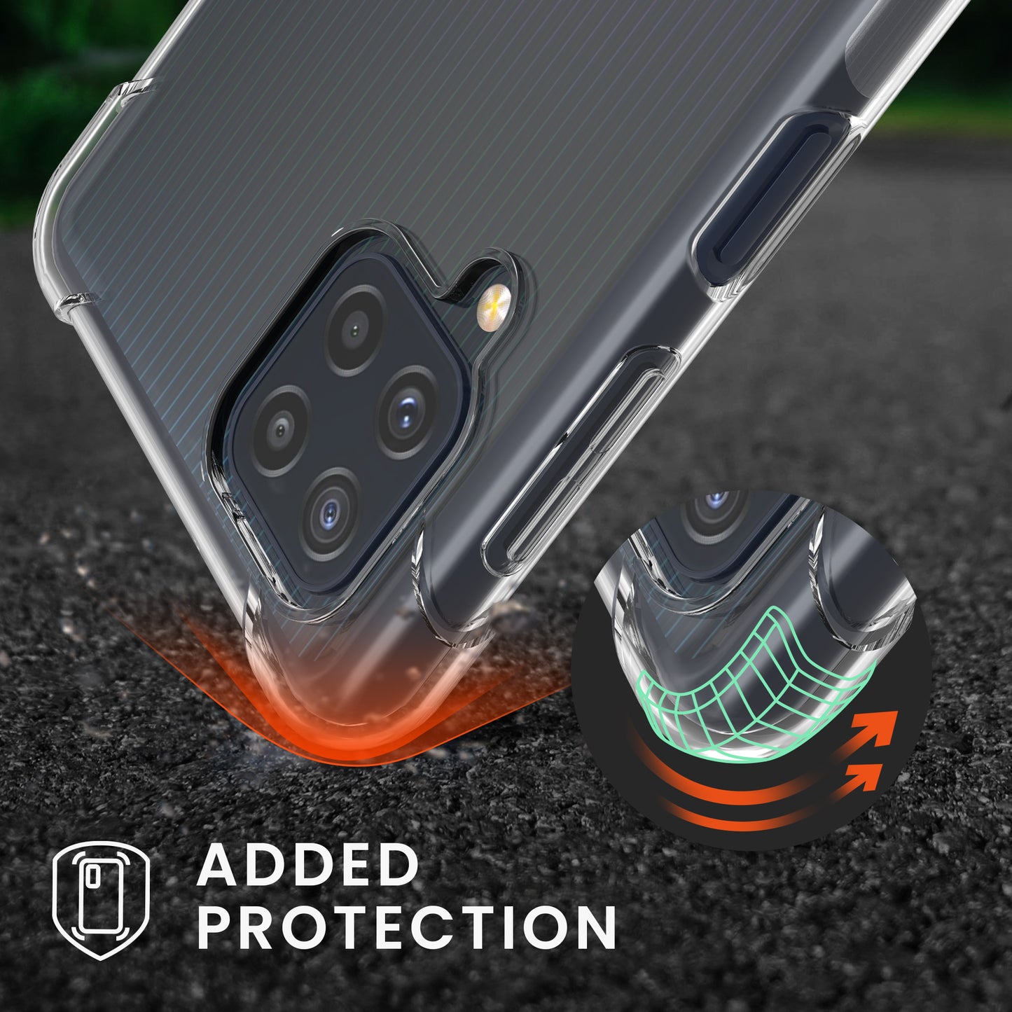 Case compatible with Samsung Galaxy M32 4G