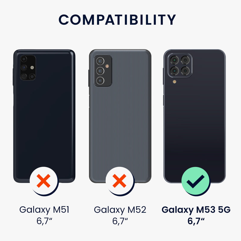 Case compatible with Samsung Galaxy M53 5G