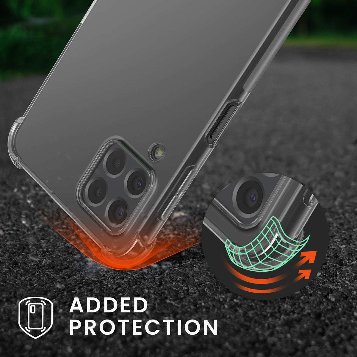 Case compatible with Samsung Galaxy M53 5G