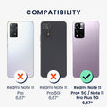 Matte Silicone Phone Case for Xiaomi Redmi Note 11 Pro+ 5G / Note 11 Pro Plus 5G
