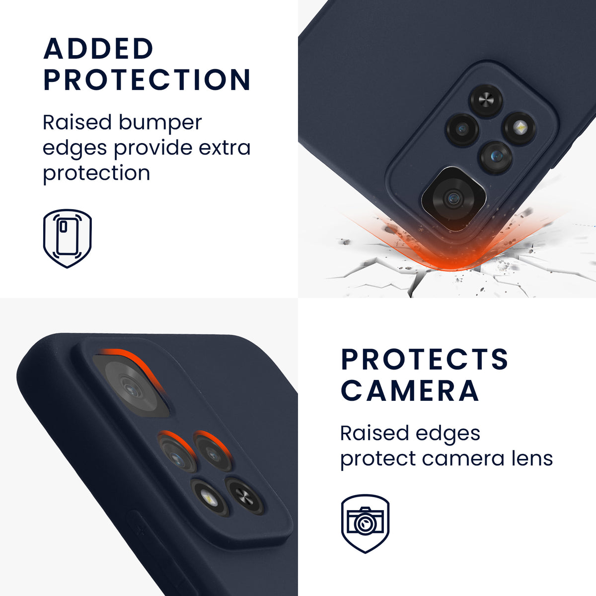 Matte Silicone Phone Case for Xiaomi Redmi Note 11 Pro+ 5G / Note 11 Pro Plus 5G