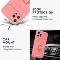 iPhone 12 Pro Max Wallet Case Silicone with Camera Cover