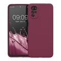 Rubberized Silicone Case for Motorola Moto G22 in Rhubarb Red
