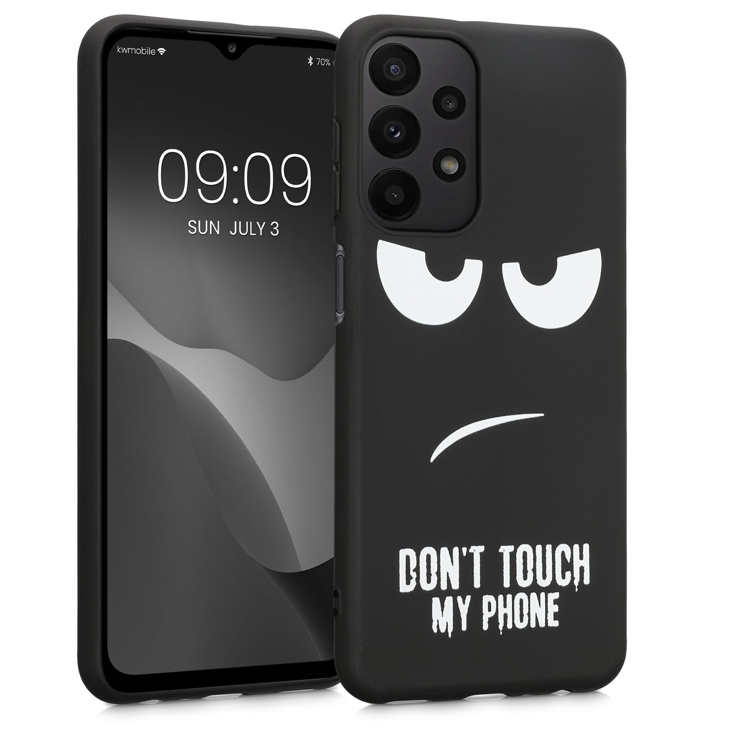 kwmobile Case Compatible with Samsung Galaxy A23 4G / 5G - Silicone Phone Case