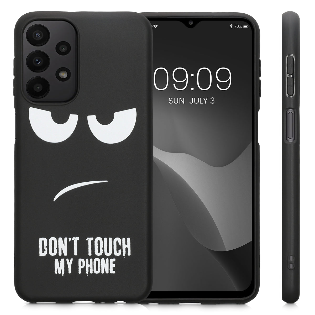 kwmobile Case Compatible with Samsung Galaxy A23 4G / 5G - Silicone Phone Case
