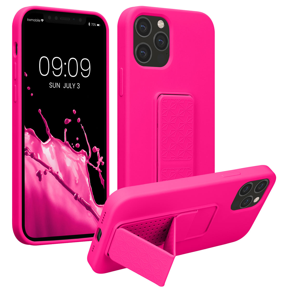 iPhone 12 Pro Max Phone Case with Finger Holder and Stand